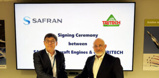 Uni Tritech and Safran Sign MoU to manufacture LEAP engine components in India Dominique Dupuy, Safran Aircraft Engines, Vice President, Purchasing with Kuldeep Bhan, Group President – Global Metallurgy Business, Neterwala Group after signing the MoU