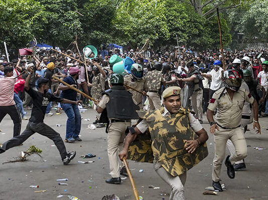 The Forgotten Rights of those in Uniform At Jantar Mantar, police personnel were brutally attacked by protesters